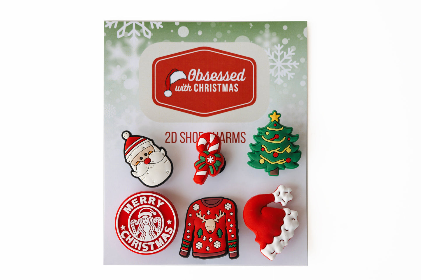 Christmas Shoe Charms - Various