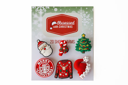 Christmas Shoe Charms - Various