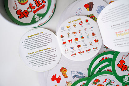 Christmas Spot It Game