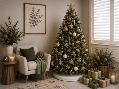 Heavy-Duty Rotating Christmas Tree Stand - 200kg | Obsessed with Christmas